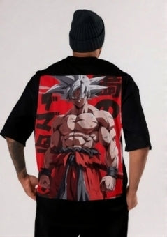 GOKU Anime Graphic Oversized T-Shirt