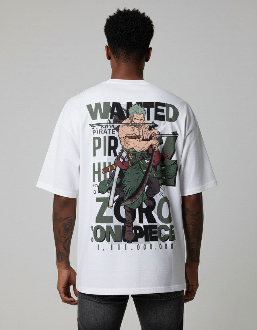 Men’s Oversized Anime Graphic T-Shirt