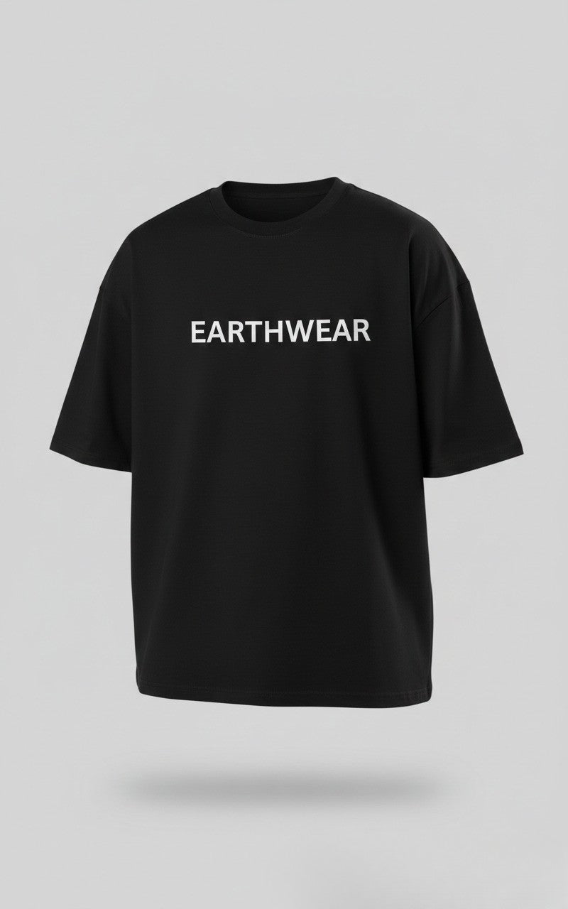 Drop Shoulder Skull Graphic Printed T-Shirt