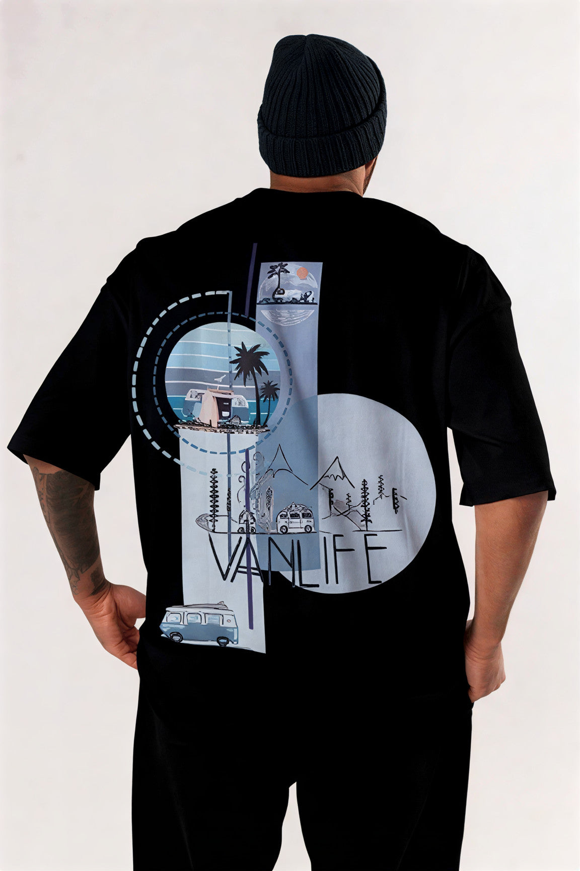 Van Life” Graphic Oversized T-Shirt