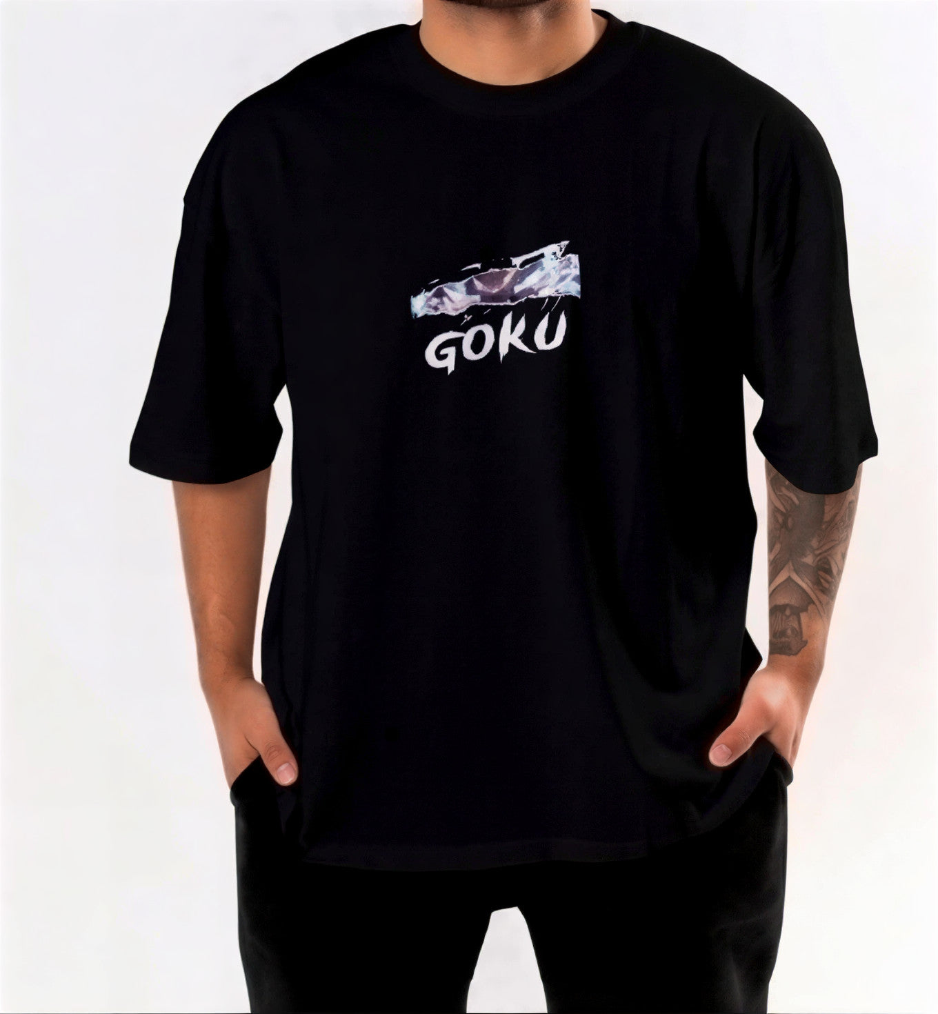 GOKU Anime Graphic Oversized T-Shirt