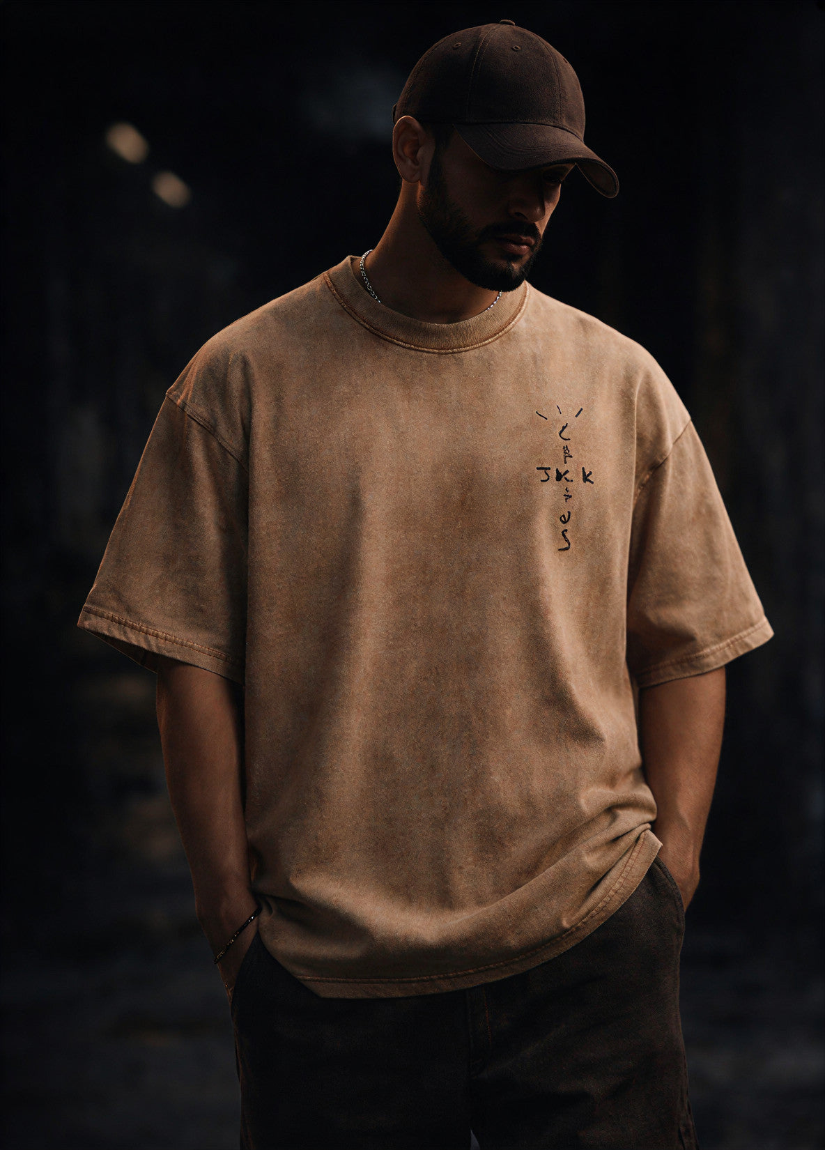 Earthwear Urban Cartoon Character Oversized T-Shirt