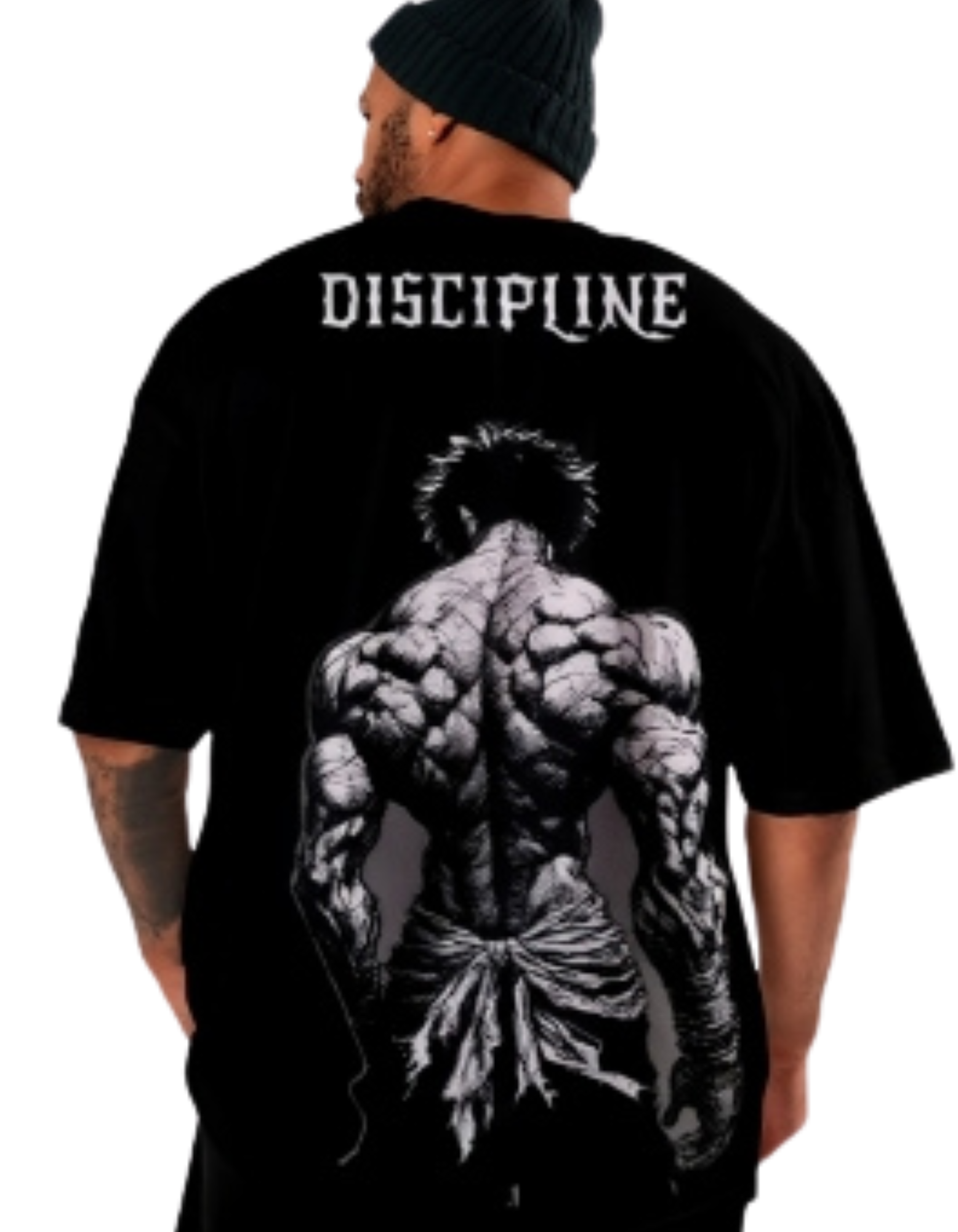 Discipline Power Graphic Oversized T-Shirt