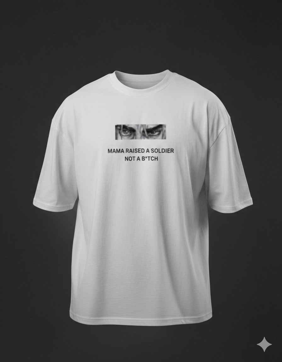 Dragon & Sword Graphic Oversized T-Shirt