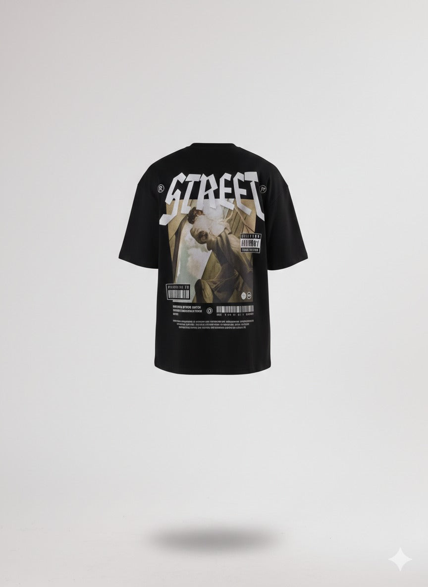 “STREET” Graphic Oversized T-Shirt