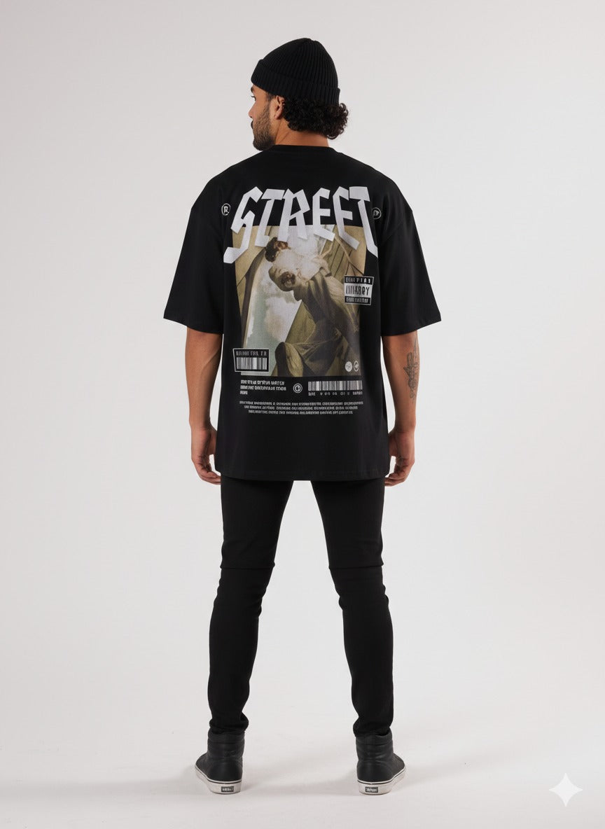 “STREET” Graphic Oversized T-Shirt