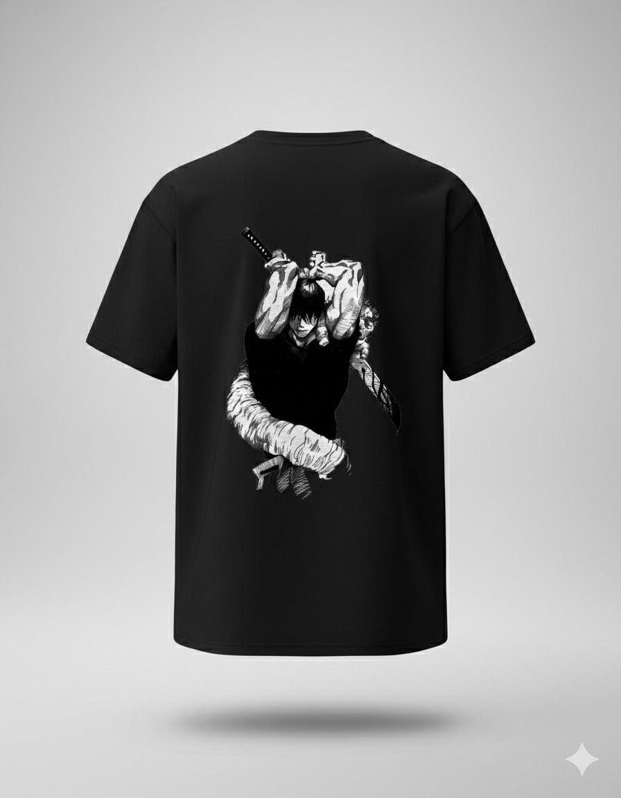 Dark Anime Art Oversized T-Shirt