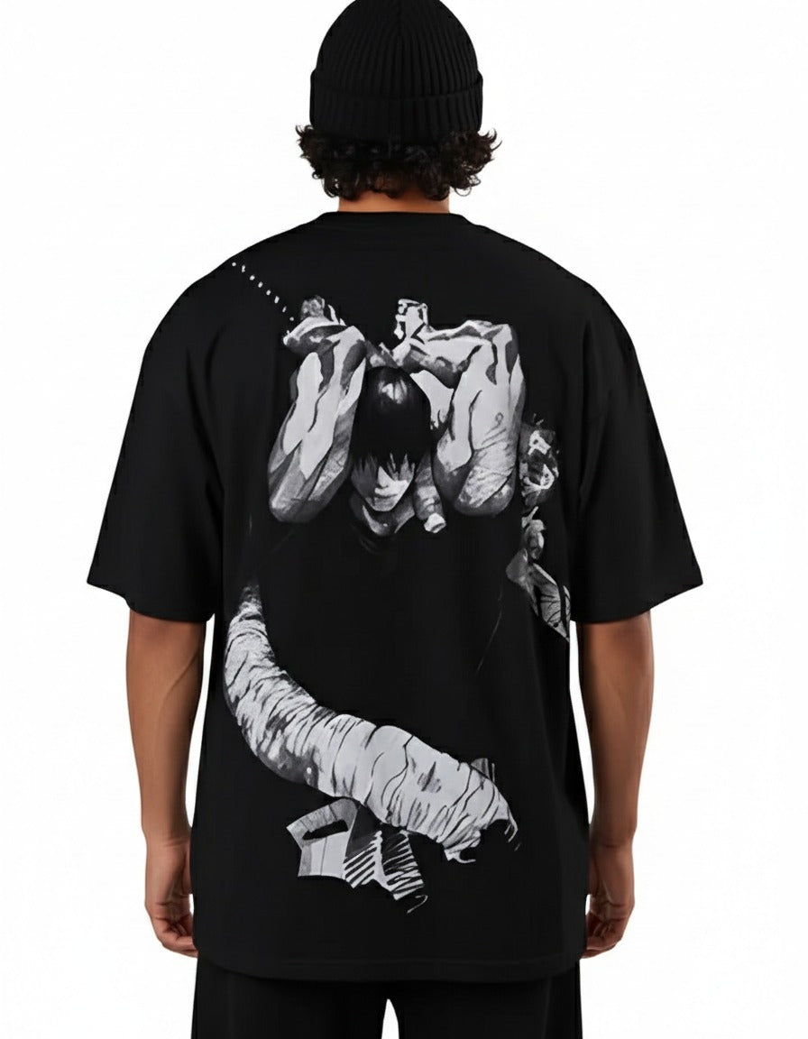 Dark Anime Art Oversized T-Shirt