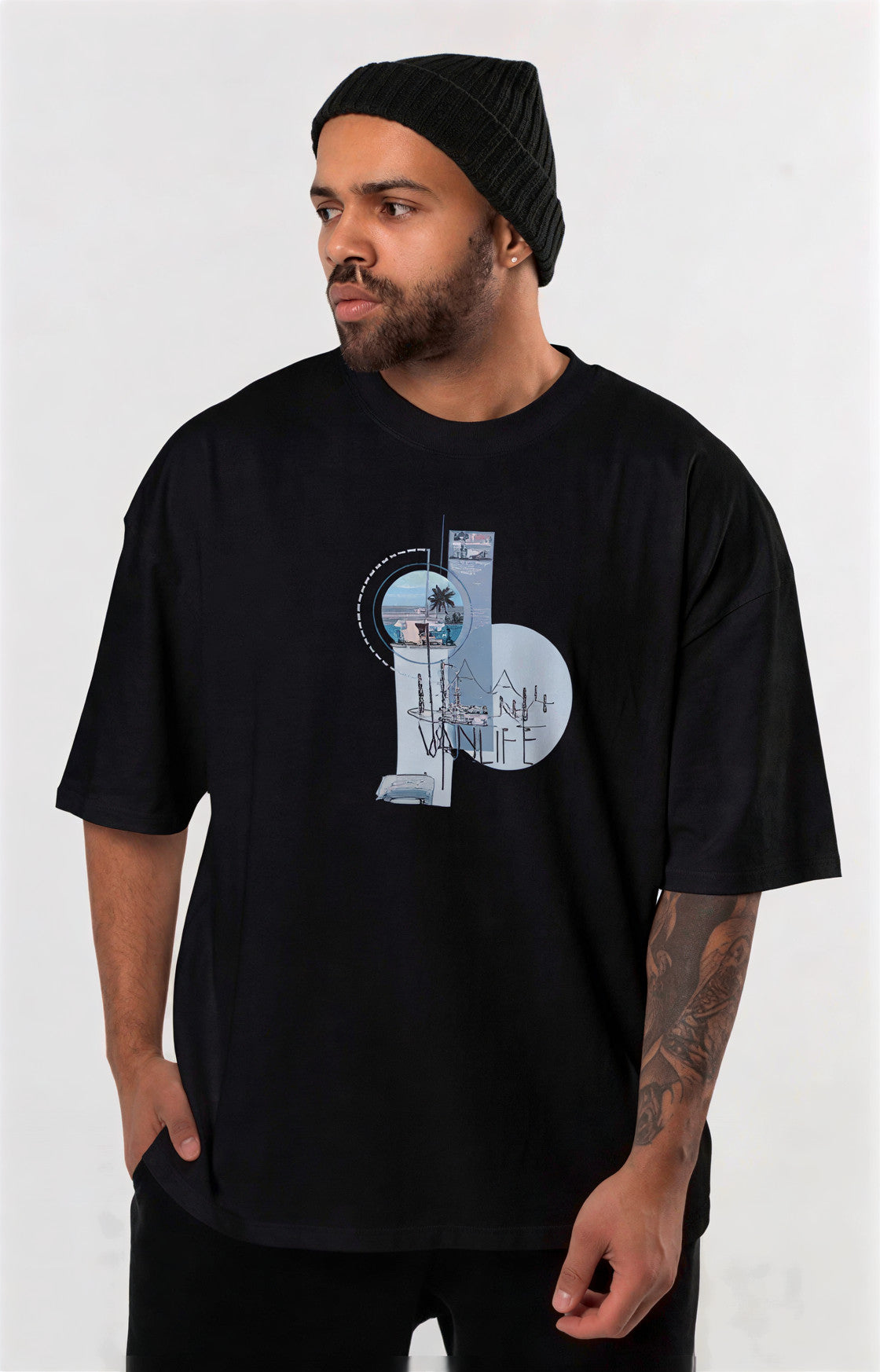 Van Life” Graphic Oversized T-Shirt