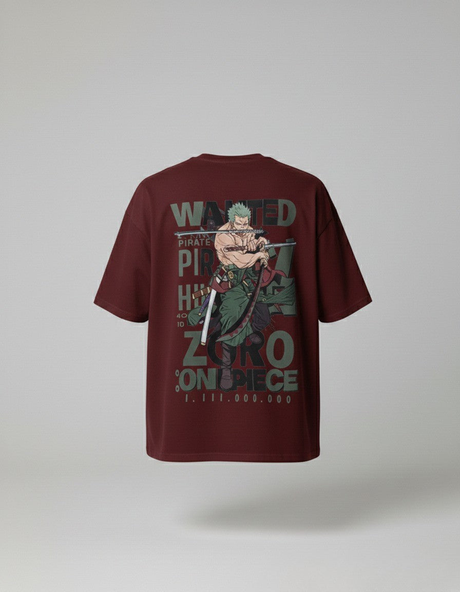 Men’s Oversized Anime Graphic T-Shirt